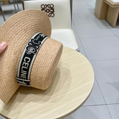 WIDE BRIM HAT MODEL 652233 IN NATURAL WOVEN STRAW