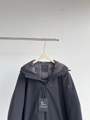 MONCLER 25S WATER-RESISTANT HOODED DOWN JACKET 230