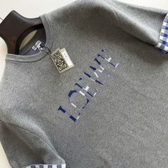 LOEWE SHORT-SLEEVE KNIT TOP STYLE 245