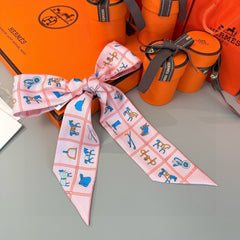 HERMES 25S SCARF 86 IN SILK 853136