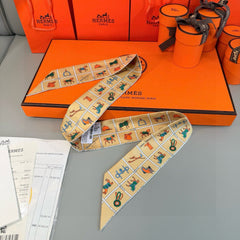 HERMES 25S SCARF 86 IN SILK 853137