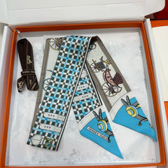 HERMES 25S SCARF 90 IN SILK 854953