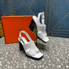 ERIS SANDAL 95 SNOW LAMBSKIN