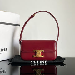 TRIOMPHE 20 BURGUNDY RED CALFSKIN