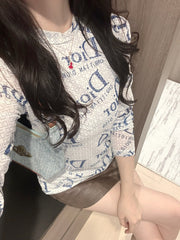 DIOR 25S MESH T-SHIRT STYLE 070