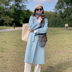 HERMES 25S CASHMERE COAT 123