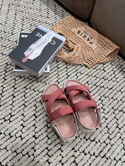 ELECTRIC SANDAL ROUGE CALFSKIN