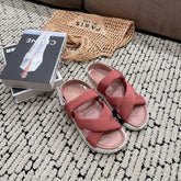 ELECTRIC SANDAL ROUGE CALFSKIN