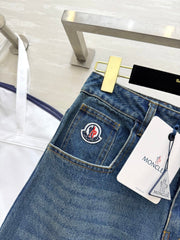 MONCLER 25S STRAIGHT-LEG JEANS 303379