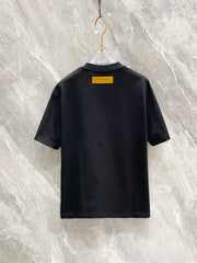 LV BLACK MONOGRAM COTTON T-SHIRT 239486