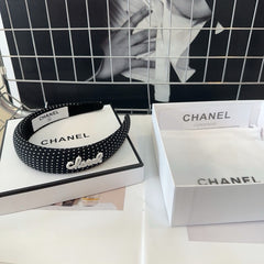 BLACK FABRIC HAIRBAND 423658