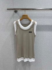 MIUMIU SLEEVELESS TOP 268911