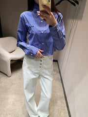 MIUMIU LONG SLEEVE SHIRT STYLE 427