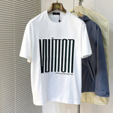 LV T-SHIRT WHITE COTTON 239604