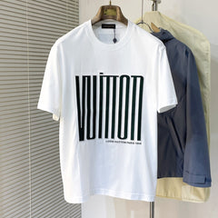 LV T-SHIRT WHITE COTTON 239604