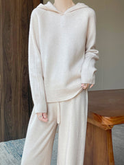 MAX MARA 25S HOODED KNIT SET 138