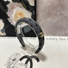 DARK GRAY FABRIC HAIRBAND 432840