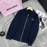 MIUMIU ZIP-UP FLEECE JACKET STYLE 10