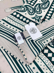 LES ROUES DE PHAETON BANDANA SHAWL 140 CM COLORFUL 385445