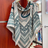 LES ROUES DE PHAETON BANDANA SHAWL 140 CM COLORFUL 385445