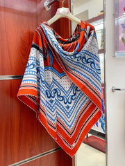 LES ROUES DE PHAETON BANDANA SHAWL 140 CM COLORFUL 385446