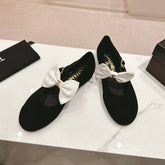 MARY JANE SHOES BLACK CALFSKIN