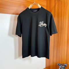 LV T-SHIRT IN BLACK PURE COTTON 238922