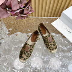 HIGHEST VERSION FISHERMAN SHOES LEOPARD PATTERN