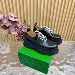 HADDOCK LACE-UP SHOE IN BLACK CALFSKIN