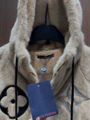 LV 25S VELVET HOODIE 0097