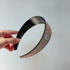 COLORFUL WITH CRYSTALS HAIRBAND RESIN FOR WOMEN 124678