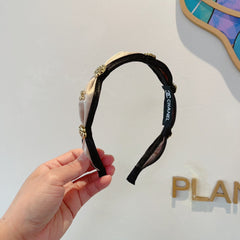 LIGHT PINK SILK HAIRBAND 410836