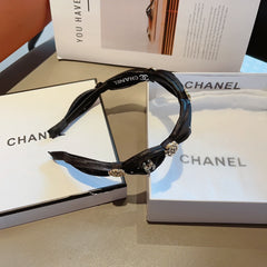 BLACK SILK HAIRBAND 410837