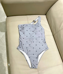 CC BIKINI SWIMSUIT SET IN GREY AND BLACK 593032