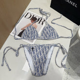 DIOR BIKINI 25S TWO PIECE IN LIGHT BLUE 742677