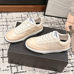 SNEAKER IN BISQUE BEIGE HAND-POLISHED CALFSKIN 977827