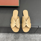 LP SANDALS 25S IN WARM BEIGE LAMBSKIN