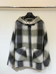 DIOR 25S DOUBLE-FACED WOOL COAT STYLE 292