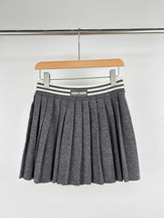 MIUMIU TOP AND SKIRT SET STYLE 373