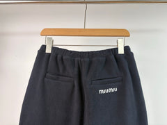MIUMIU FLEECE SWEATPANTS STYLE 208