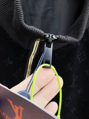 LV JACKET IN BLACK MONOGRAM VELVET 239034