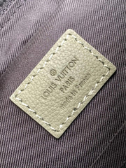 TRIO MESSENGER BAG 25 IN GREEN MONOGRAM SHADOW CALFSKIN