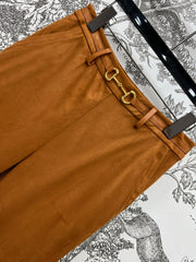 GUCCI 25S HIGH WAIST PANTS 262955