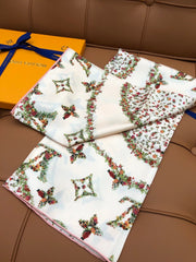 LV SCARF 90 CM IN SILK 704581