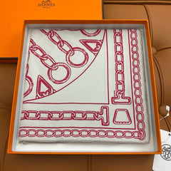 HERMES 25S SCARF 90 IN SILK 703665