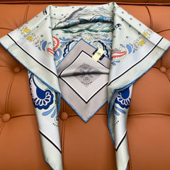 HERMES 25S SCARF 90 IN SILK 703671