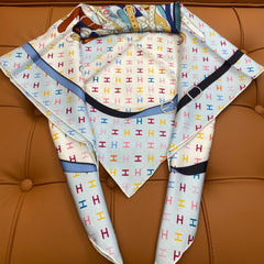 HERMES 25S SCARF 90 IN SILK 703681