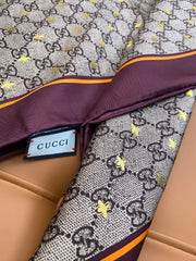 GUCCI 25S SCARF 90 IN SILK 709691