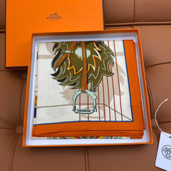 HERMES 25S SCARF 90 IN SILK 718480