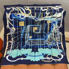 HERMES 25S SCARF 90 IN SILK 718489